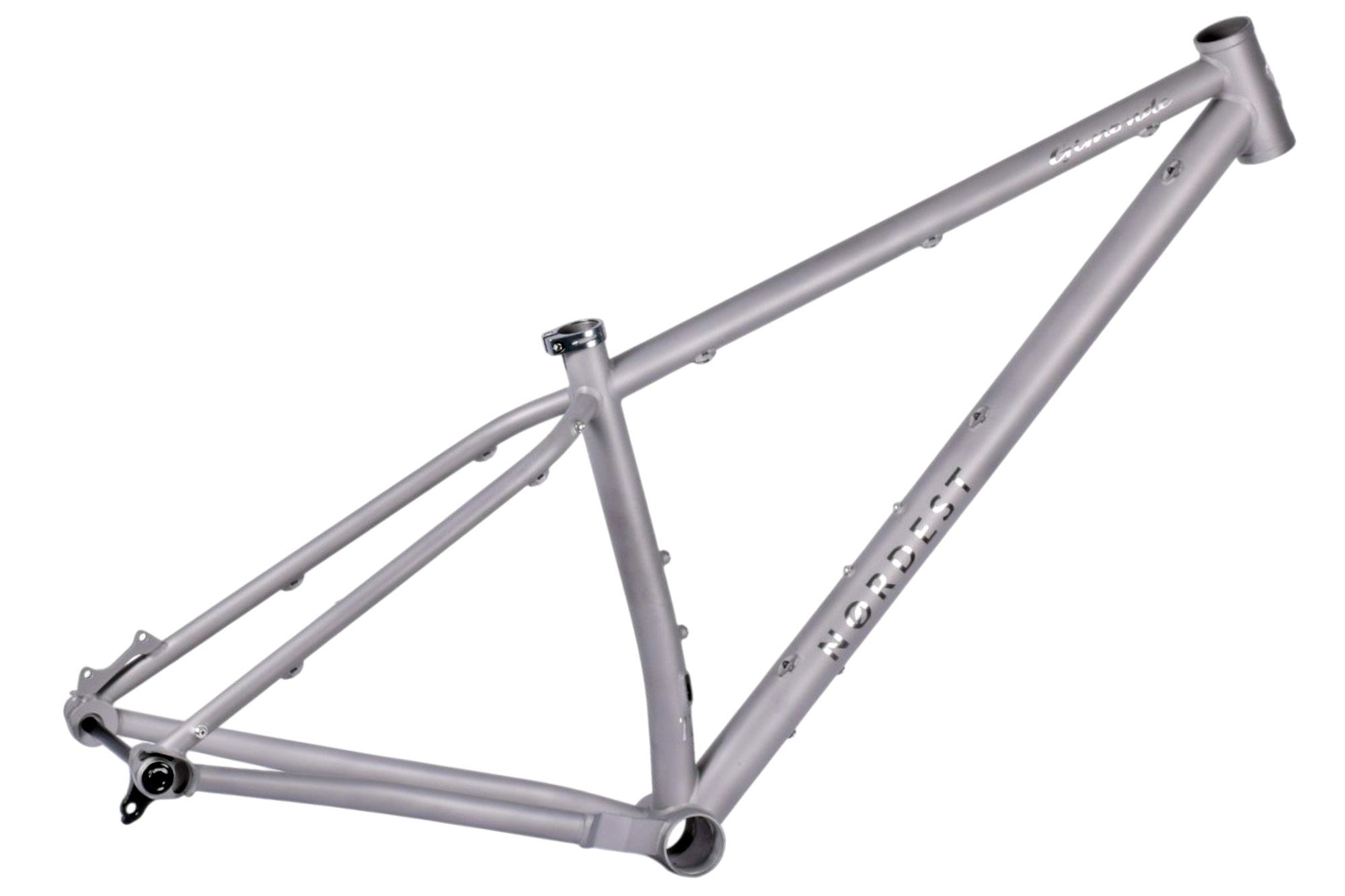 Nordest Gimonde Ti 32" specialfremstillet til overkommelig brugerdefineret titanium downcountry MTB hardtail stel