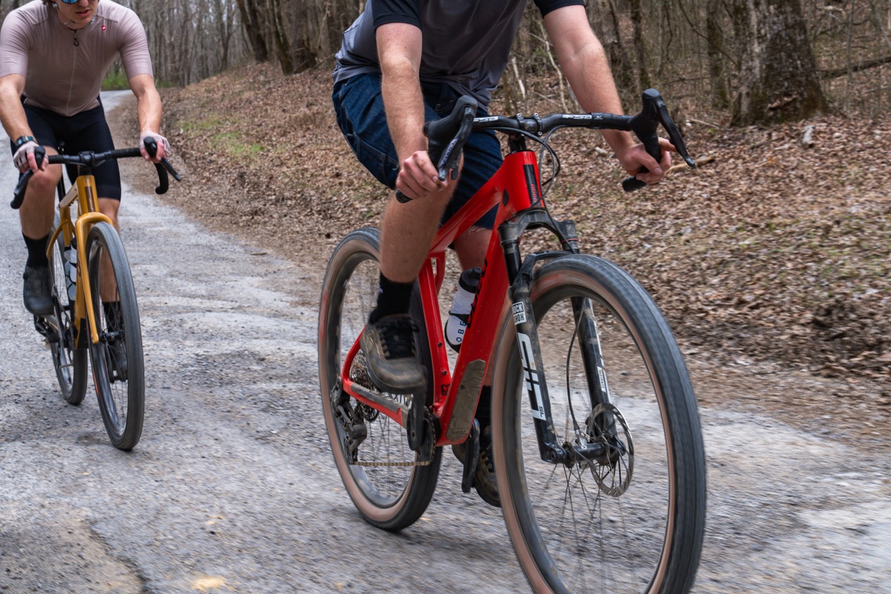 Obed Bikes Ny TTR Gravel Bike front sus