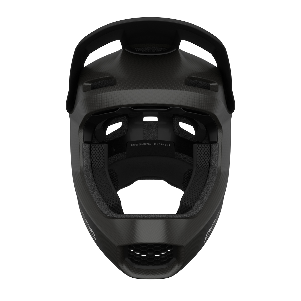 POC Baracon Carbon full face helmet, front