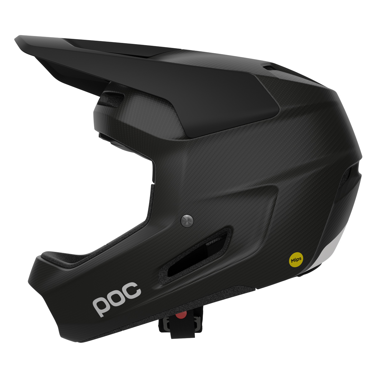 POC Baracon Carbon full face helmet, left