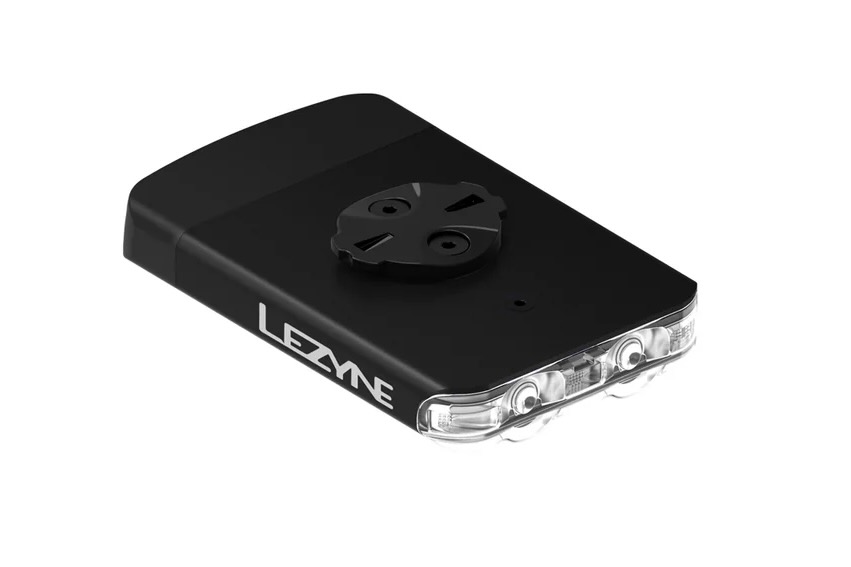 studio image of the Lezyne Road Drive 500 from the top at an angle
