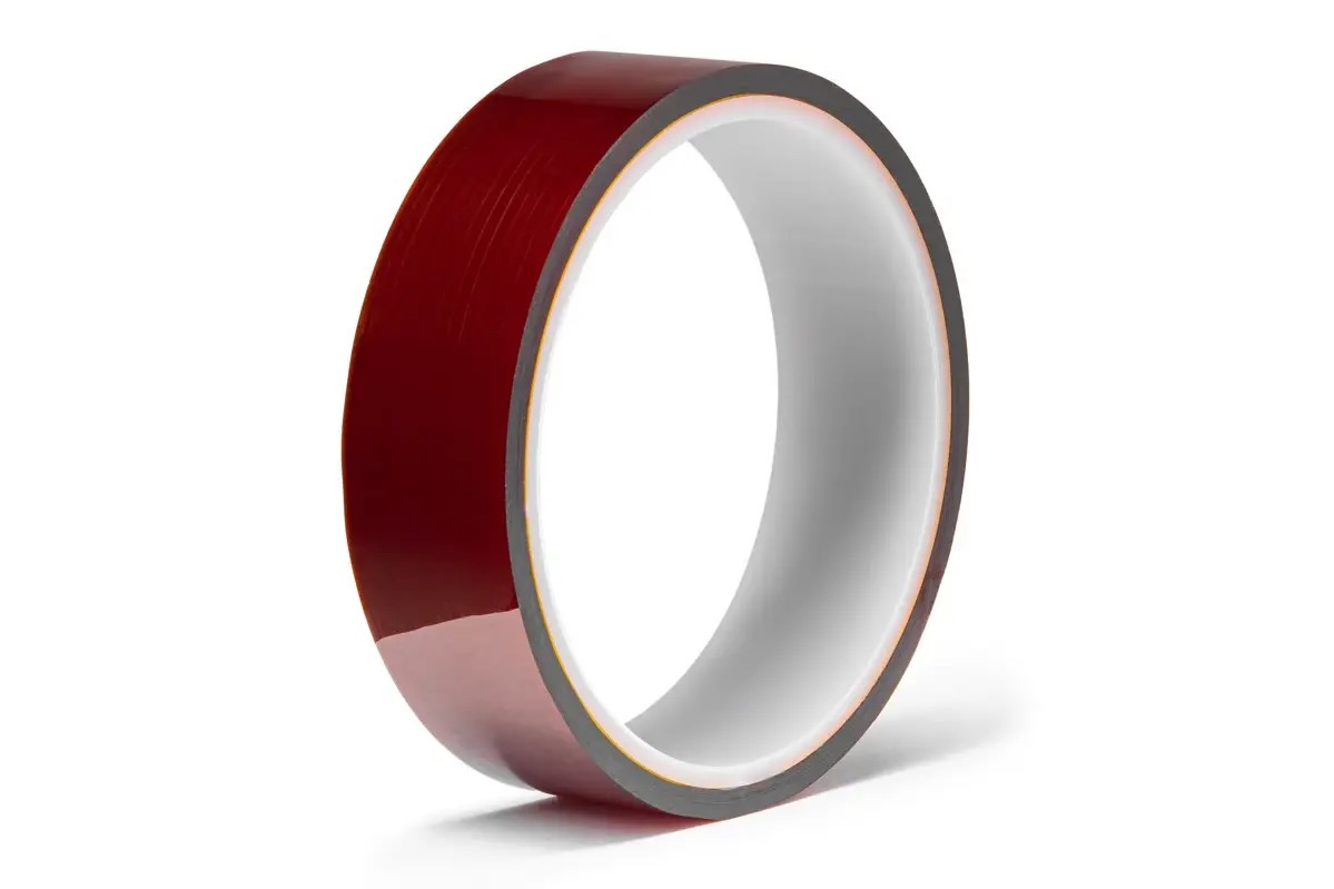 studio image of a roll of absoluteBLACK tubeless tape