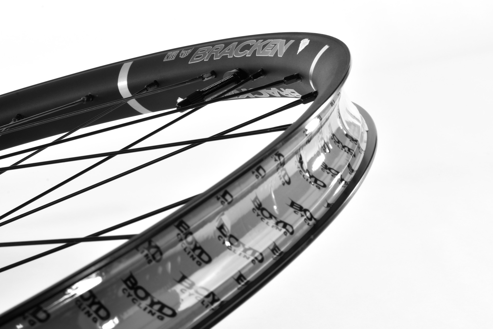 studio image of the Bracken Trail rim profile