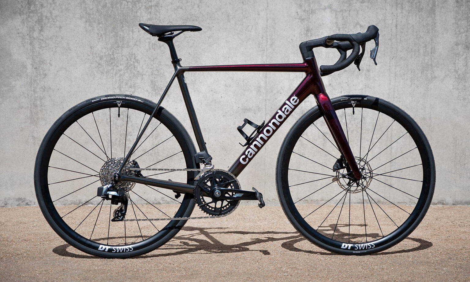 all-new DT Swiss 1800-series affordable alloy dropbar bike wheels: on an aluminum road bike
