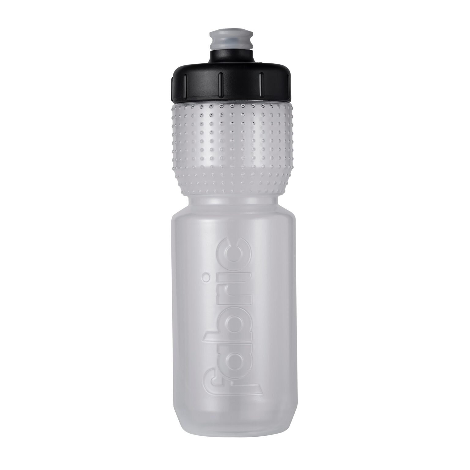 studio image of the Fabric Gripper V2 water bottle, 750ml in clear