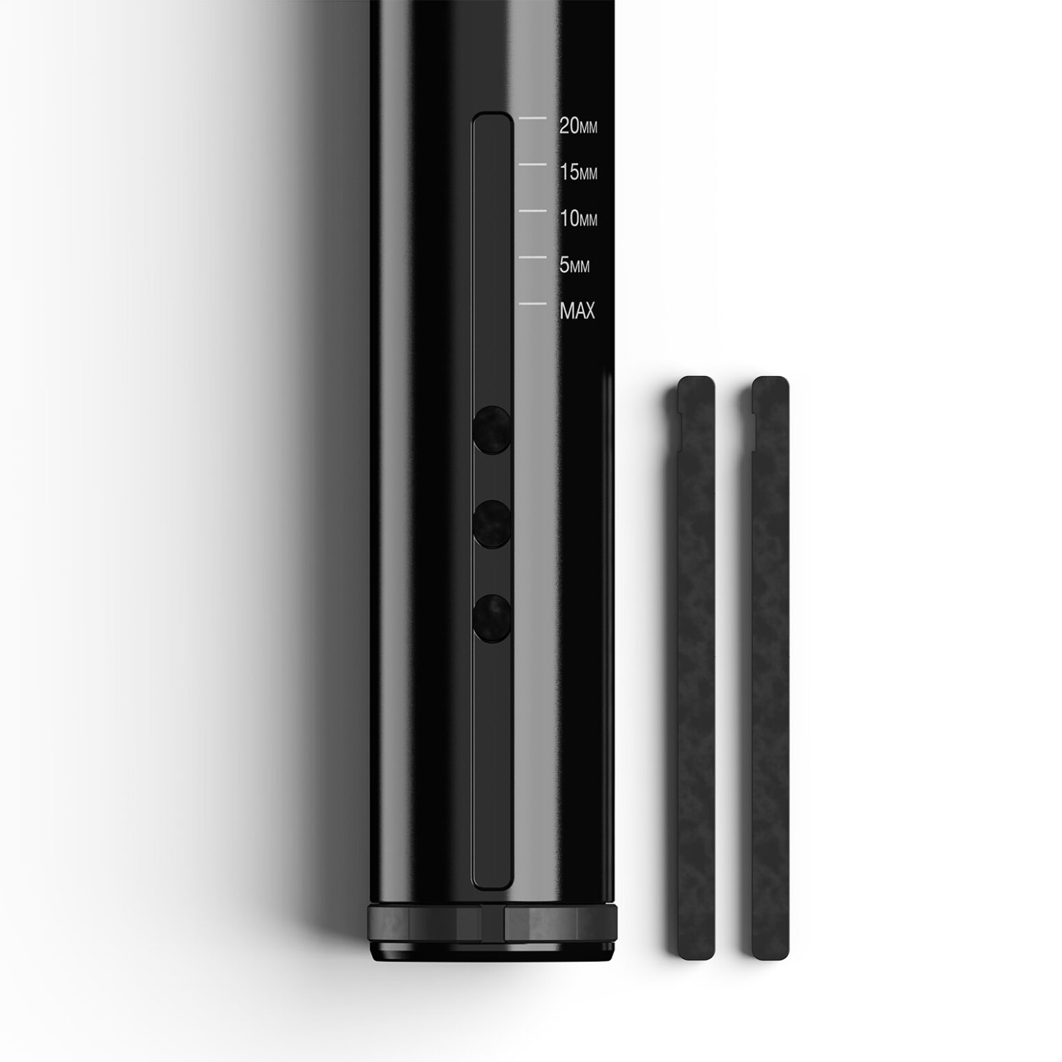 studio image showing the new adjustable travel system on the Highline dropper