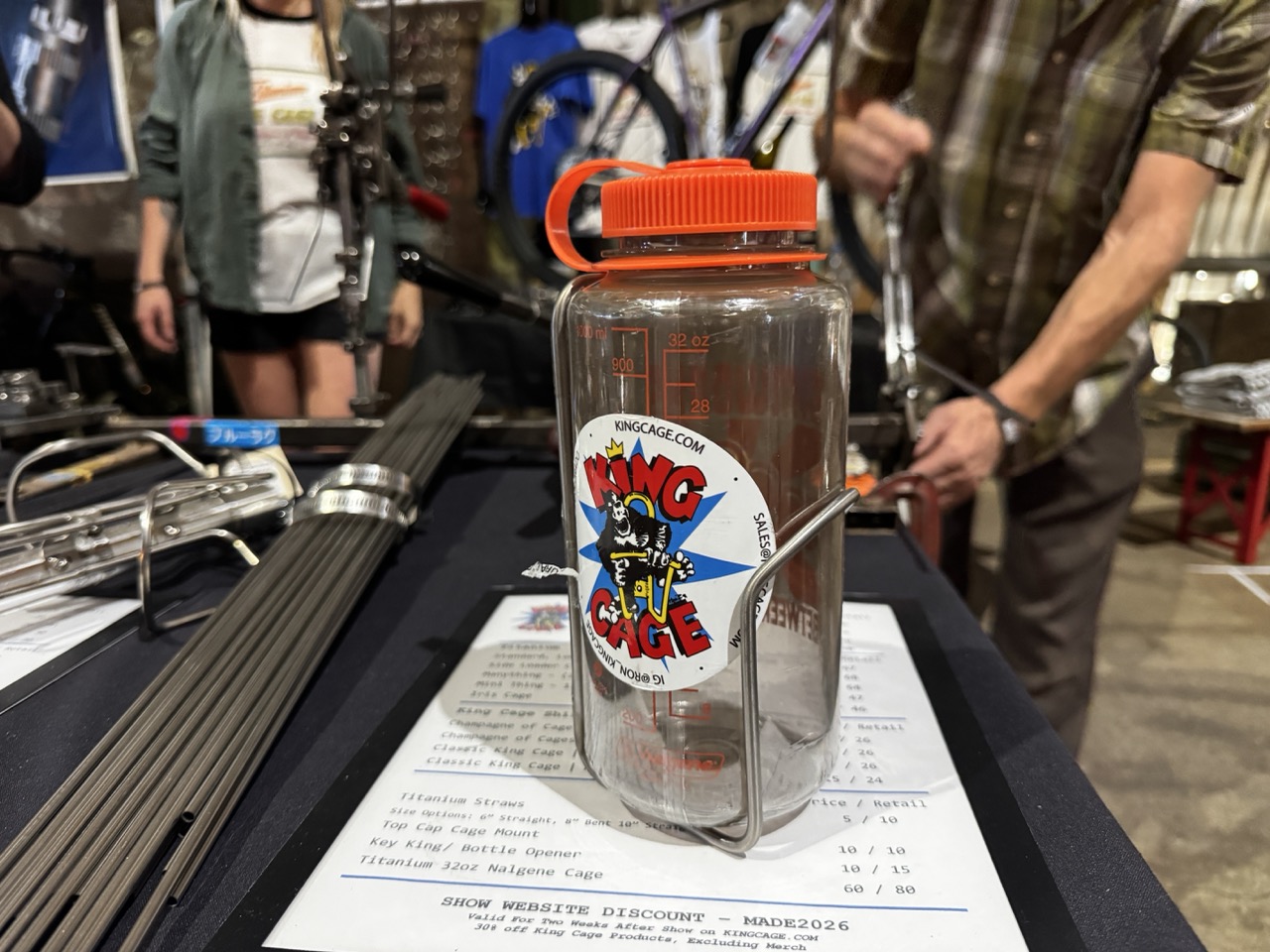 King Cage Introduces New Bottle Cage Specifically for the 32…
