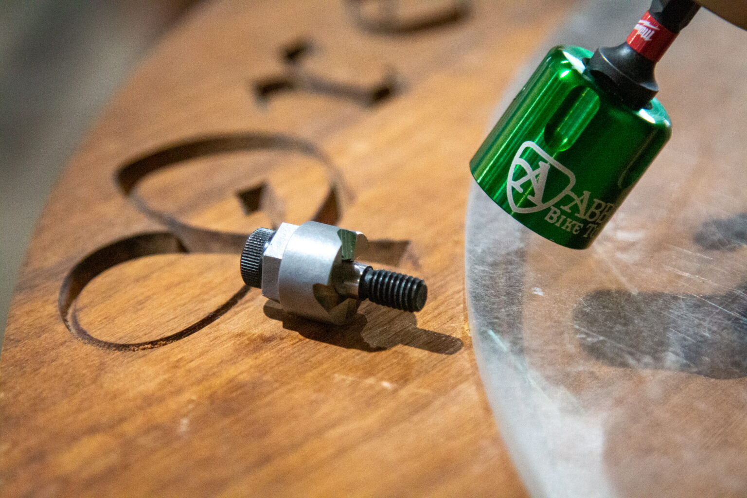 Abbey Bike Tools Post Mount facer tool