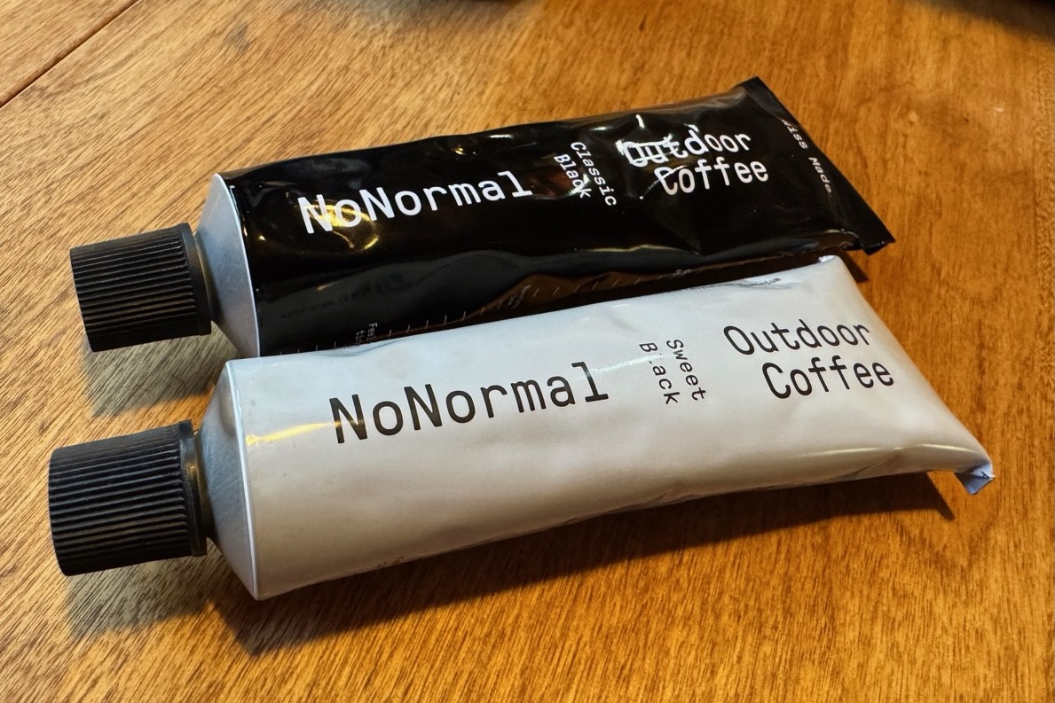 Beyond the Bike: NoNormal Squeeze Tube Instant Coffee is Perfect for #coffeeoutside