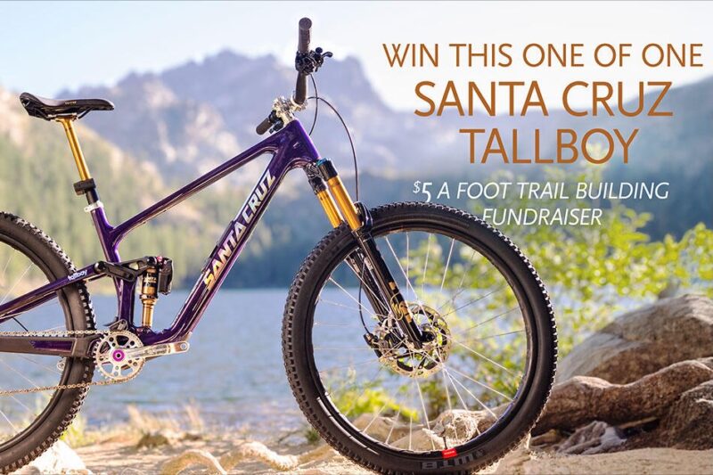You Could Win This One-of-a-Kind Santa Cruz Tallboy in SBTS’s latest Five Bucks a Foot Campaign