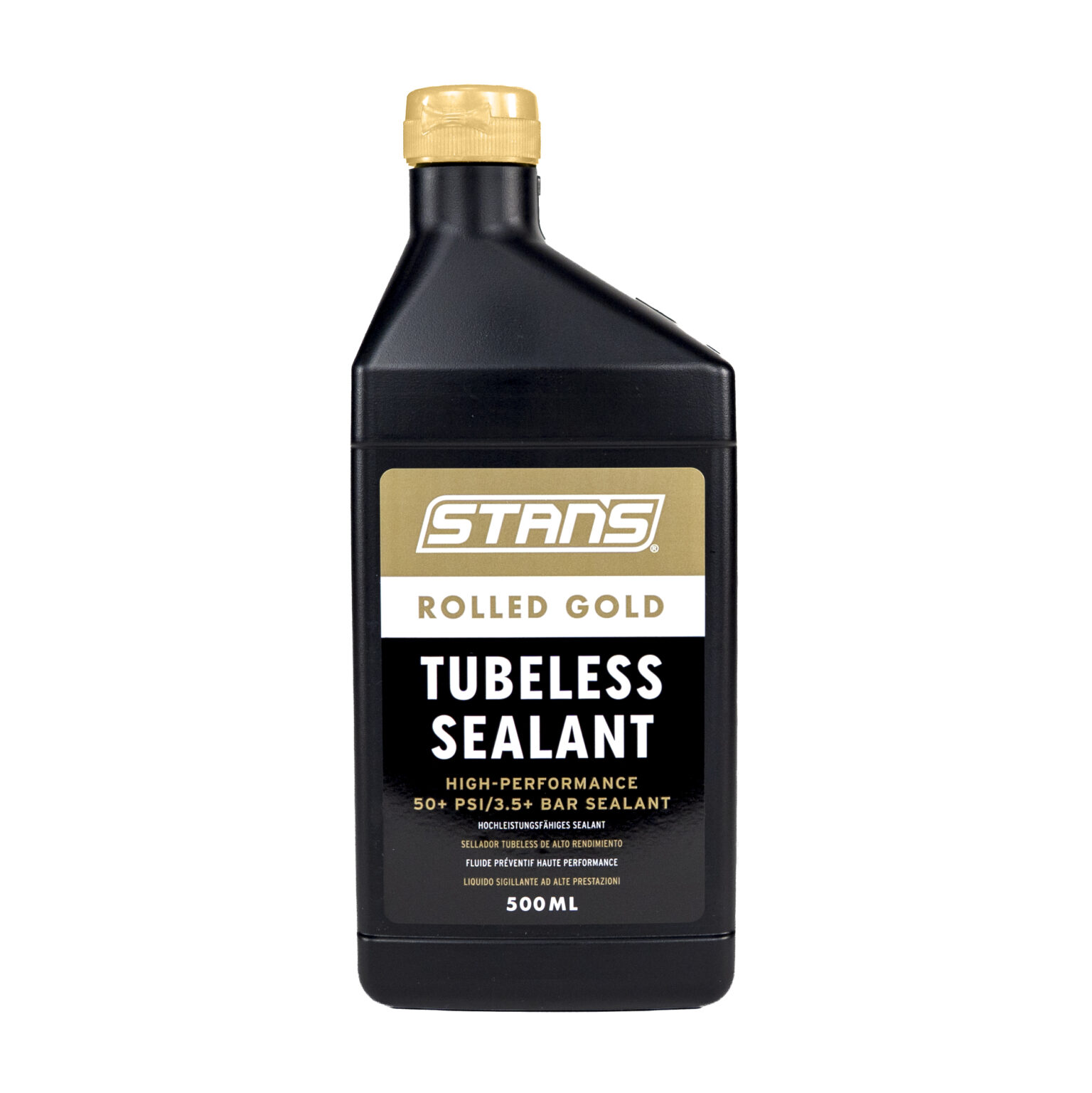 Stans Roller Gold bottle back