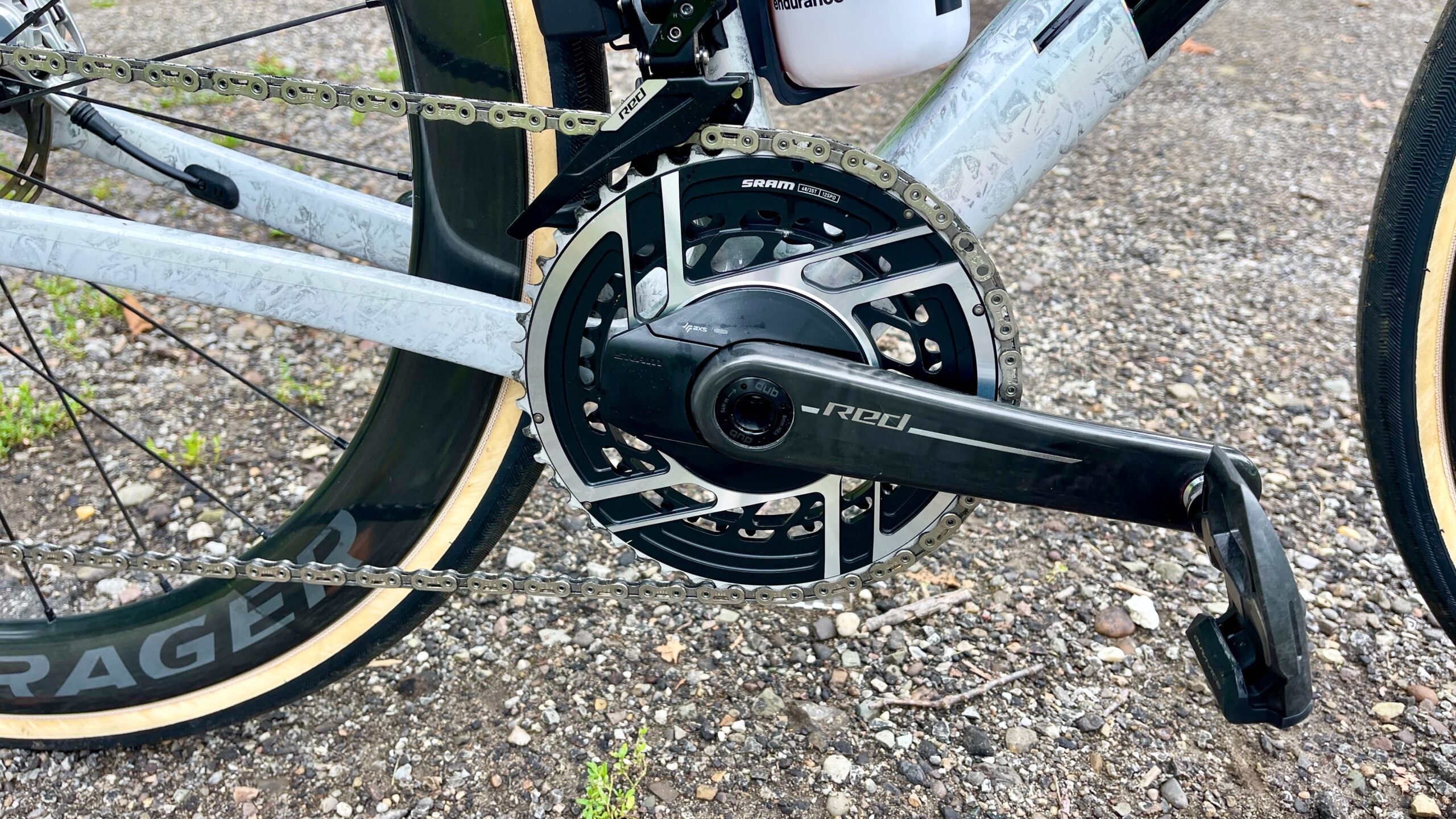 Trek Domane SLR 9 Review chainset