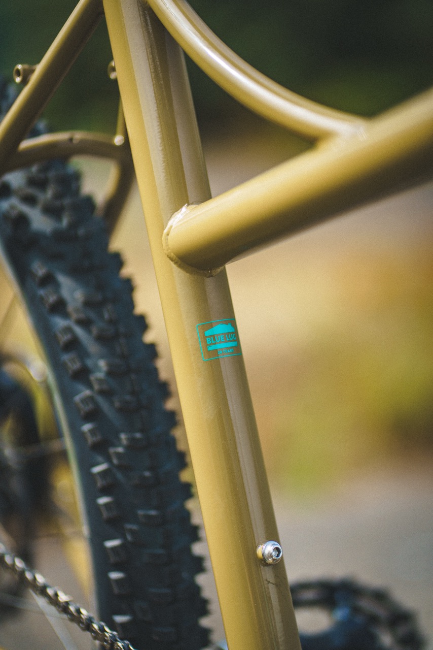 Velo Orange x Blue Lug Escargot Cargo Bike blue lug