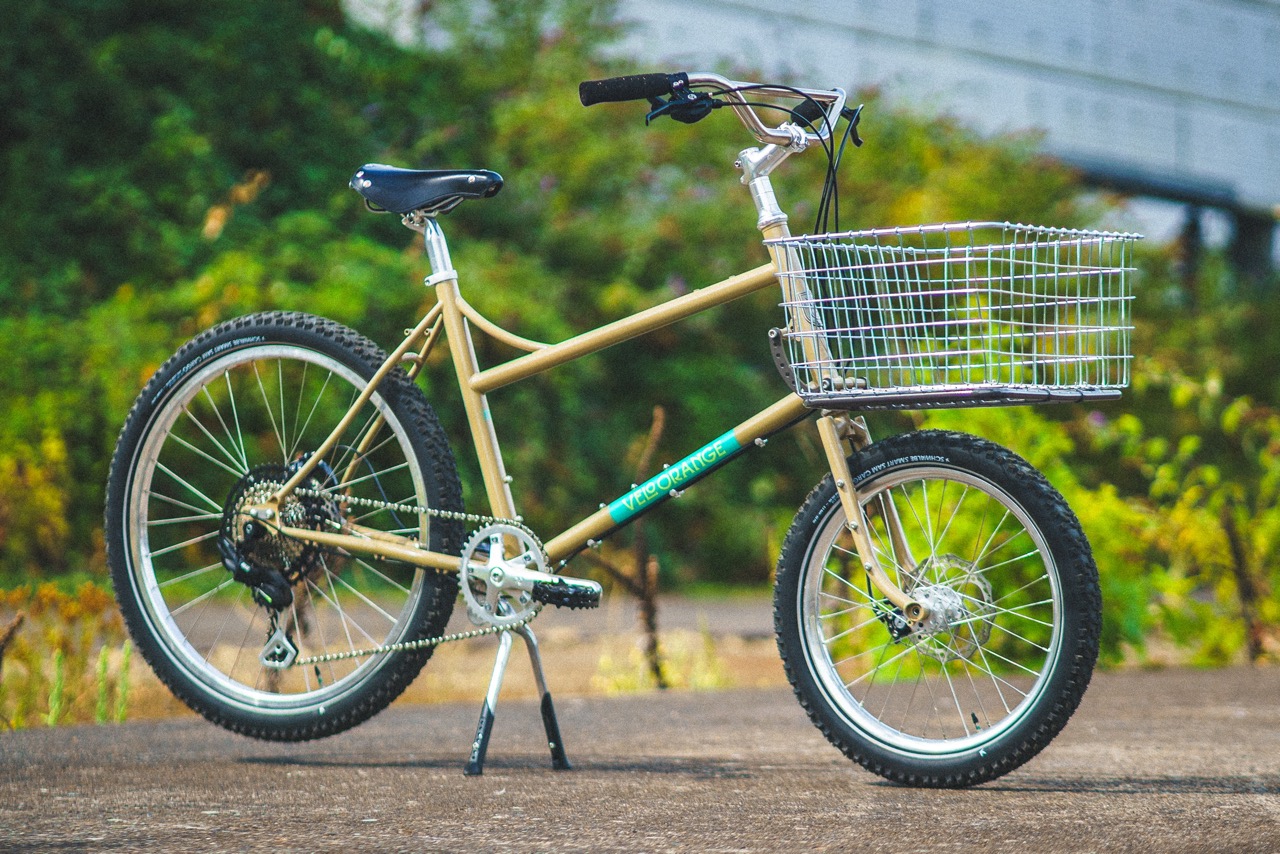 Velo Orange x Blue Lug Escargot Cargo Bike full