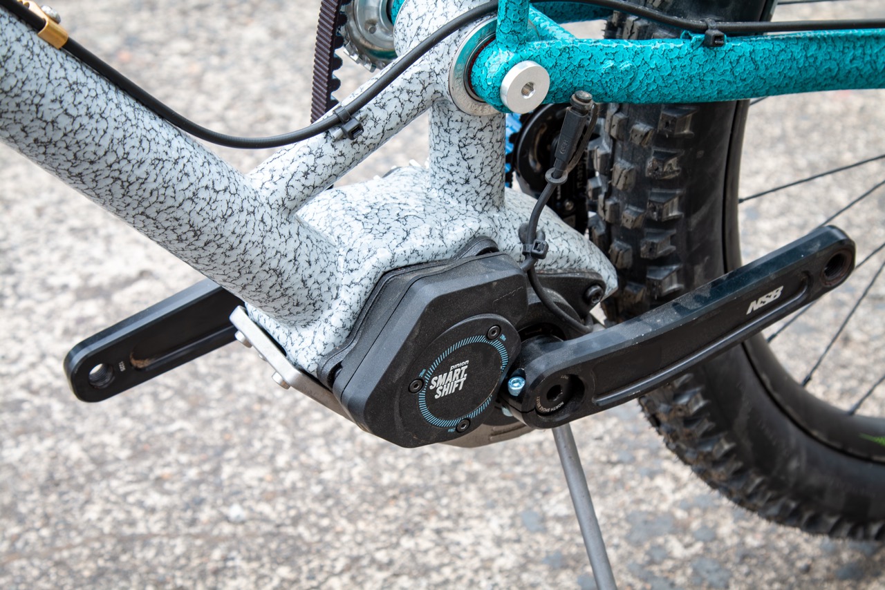 Woodpecker DH Bike pinion smart shift