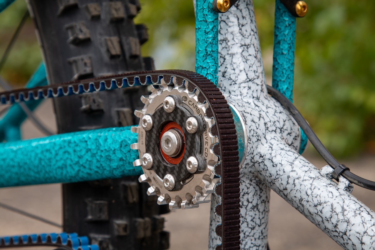 Woodpecker DH bike pinion carrier