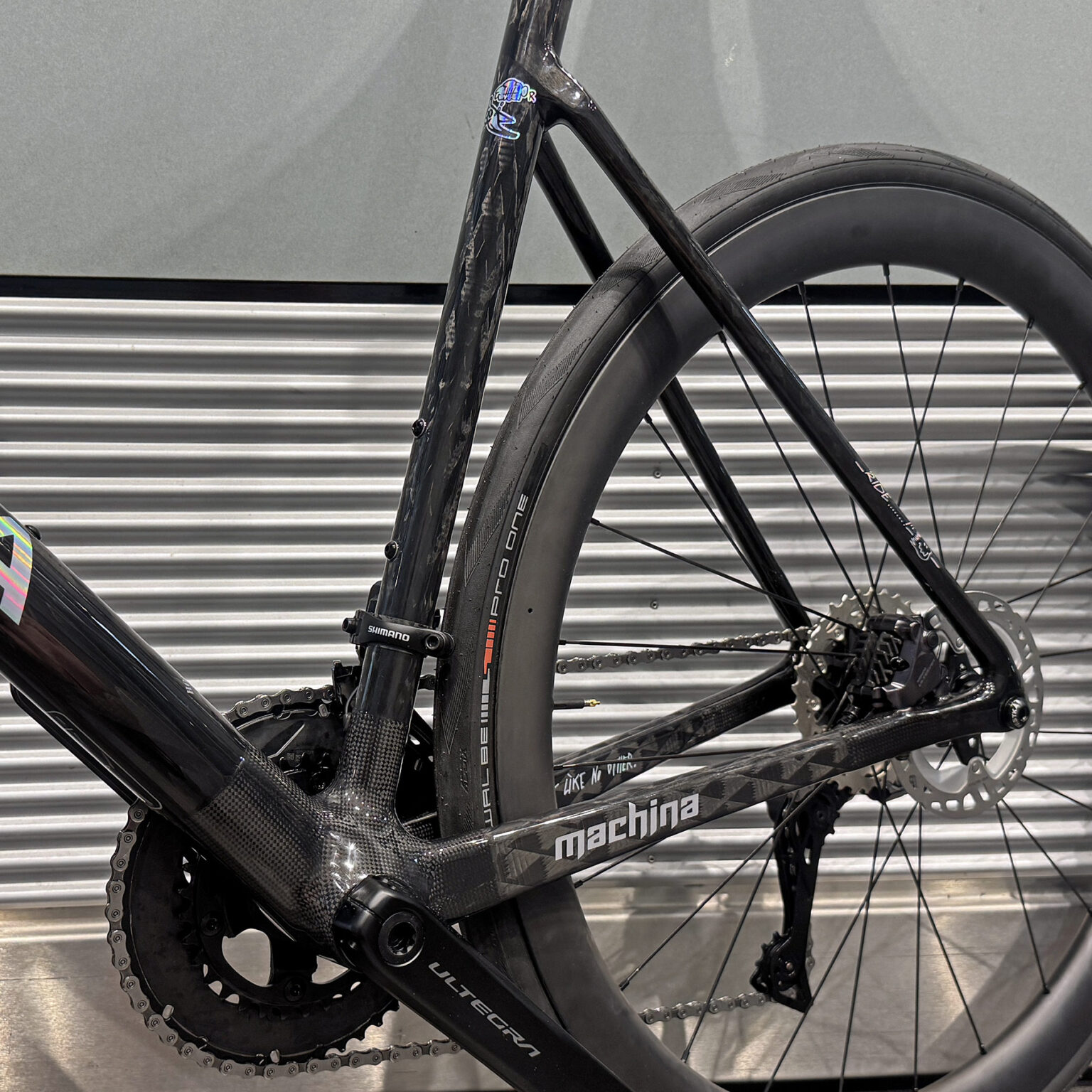 2026 Festka Machina Road handmade custom Czech carbon road bike, non-driveside