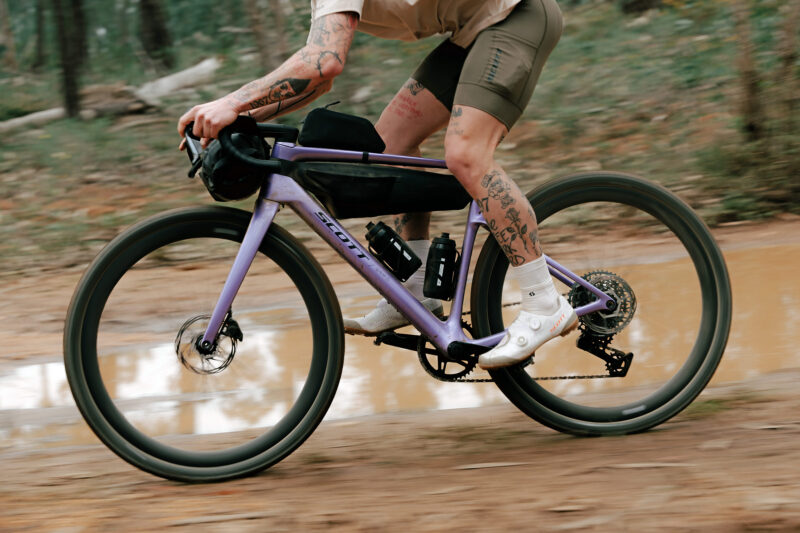 Scott Addict Gravel Updated For Comfort, Aero & Bigger Tires, Still Not 32″ Though