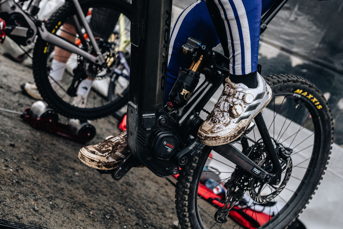 2027 Five Ten Freerider shoes, rider spinning