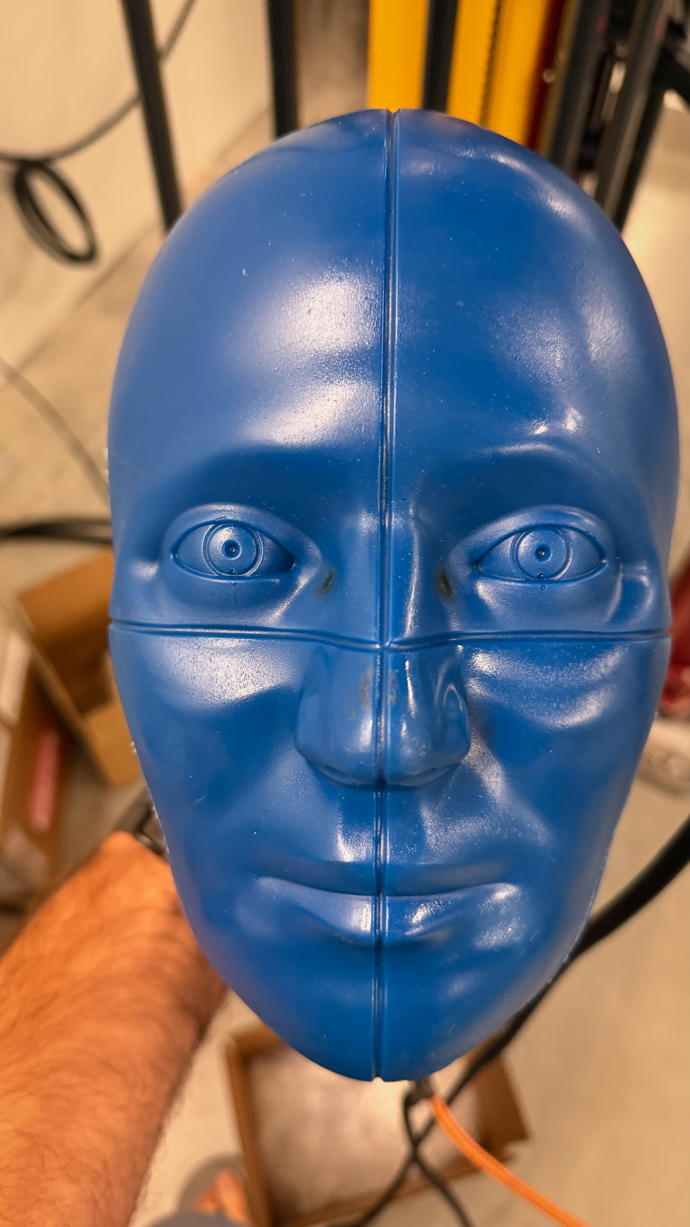 BOA helmet test dummy