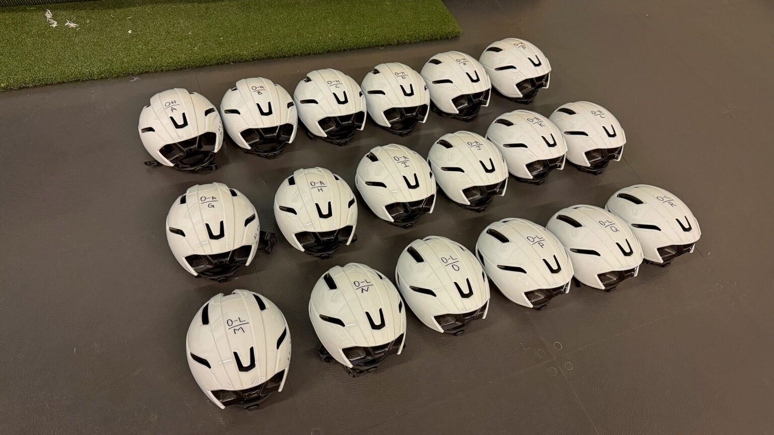 impacted helmets