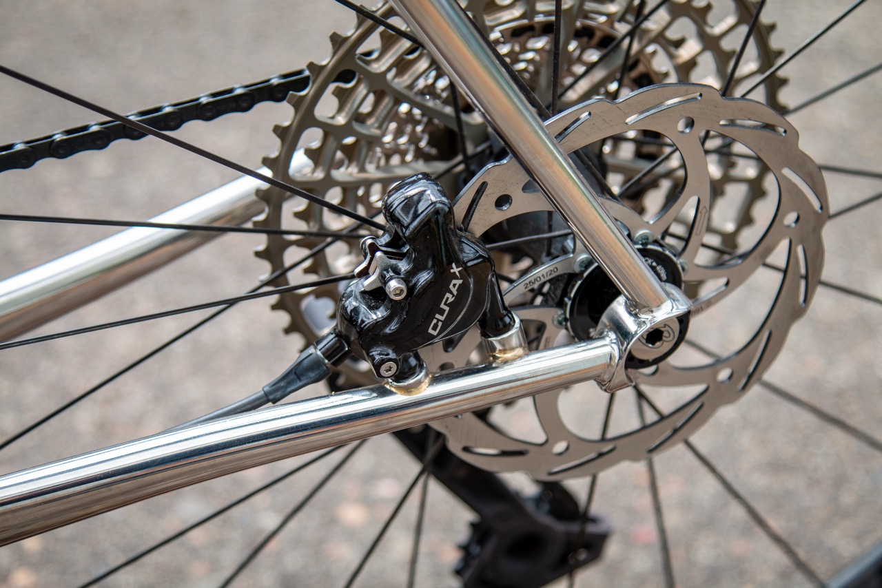 Barco Italian steel polished frame