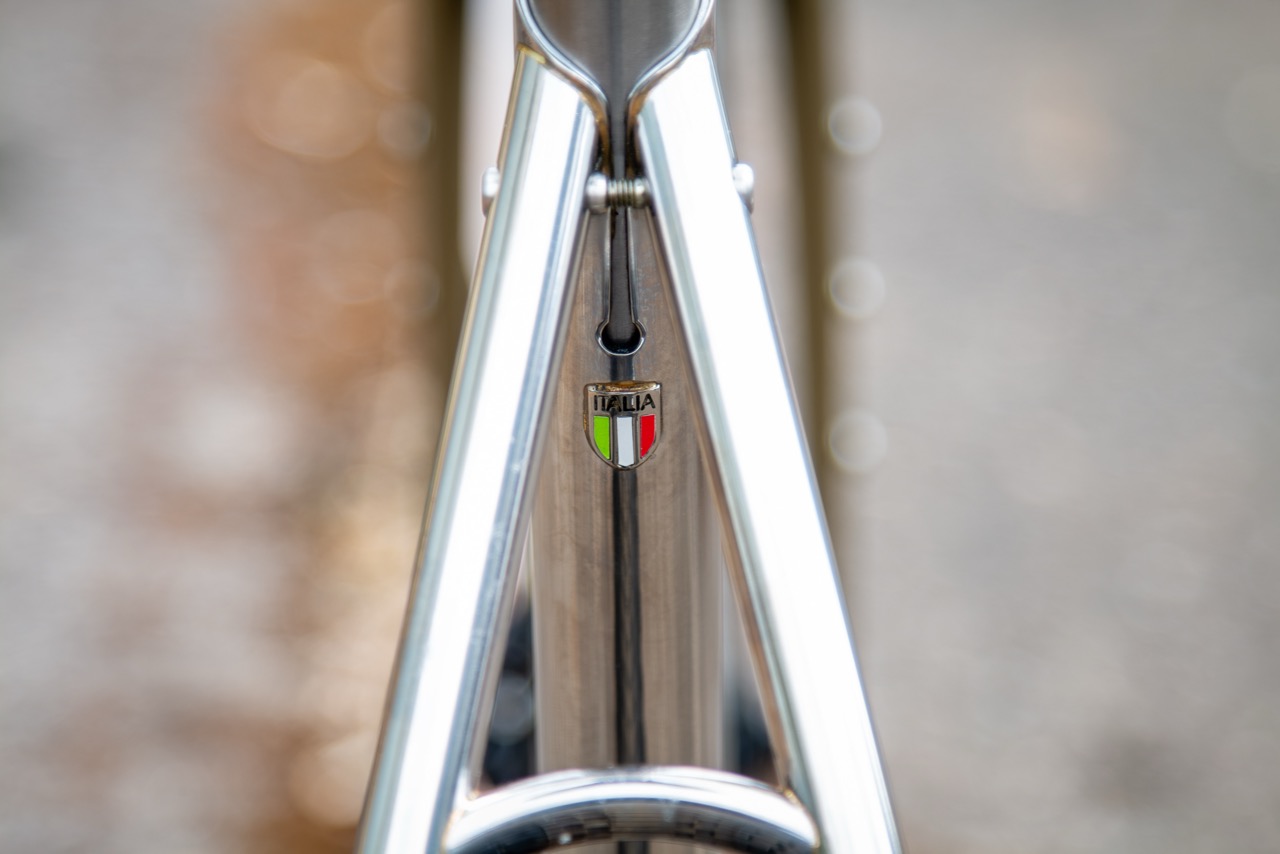 Barco Italian steel polished frame