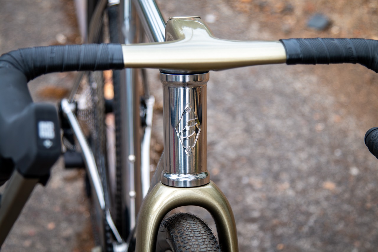 Barco Italian steel polished frame