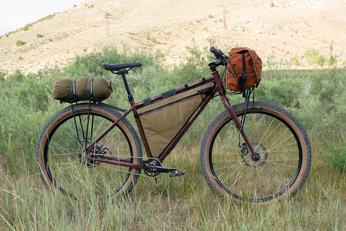 Camp and Go Slow X Rockgeist Custom Frame Bags full tri