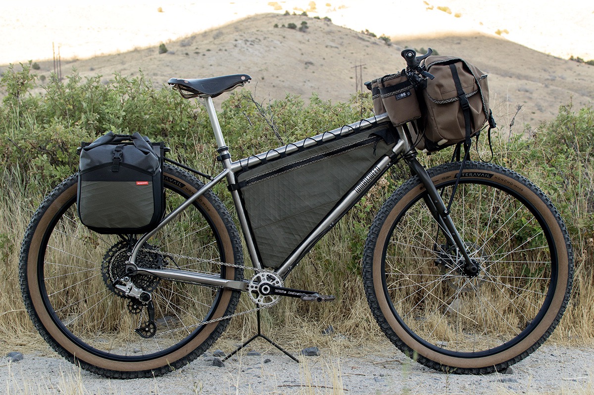 Camp and Go Slow Teams with Rockgeist for Custom, Made-To-Order Framebags