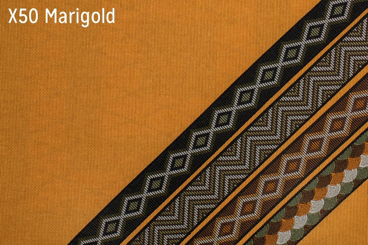 Camp and Go Slow X Rockgeist Custom Frame Bags marigold