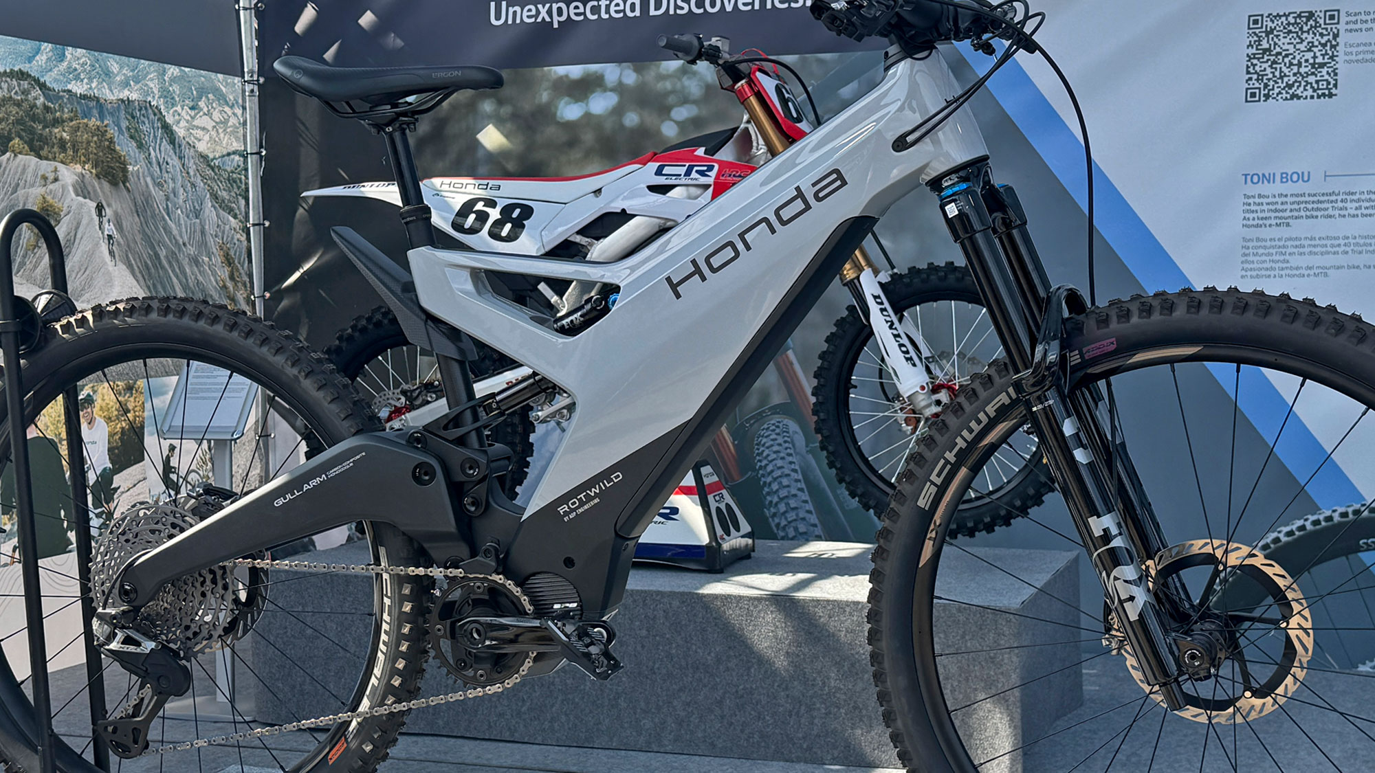 Honda eMTB project concept, up close