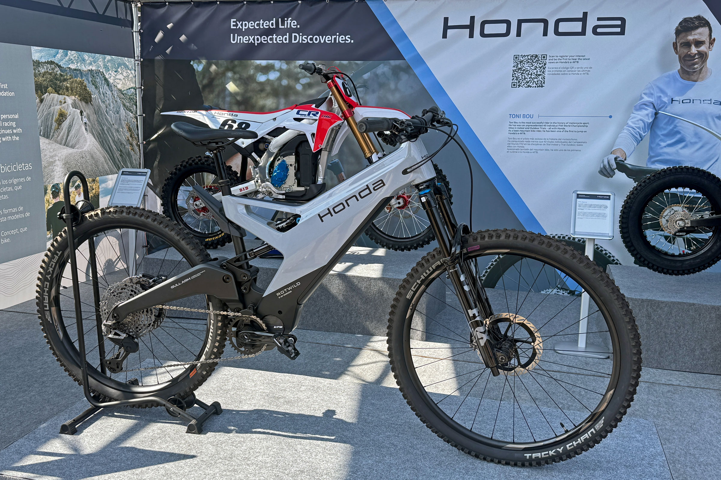 Honda Motors Back Into Mountain Bikes, Well eMTBs. Maybe With New Shimano Motor?