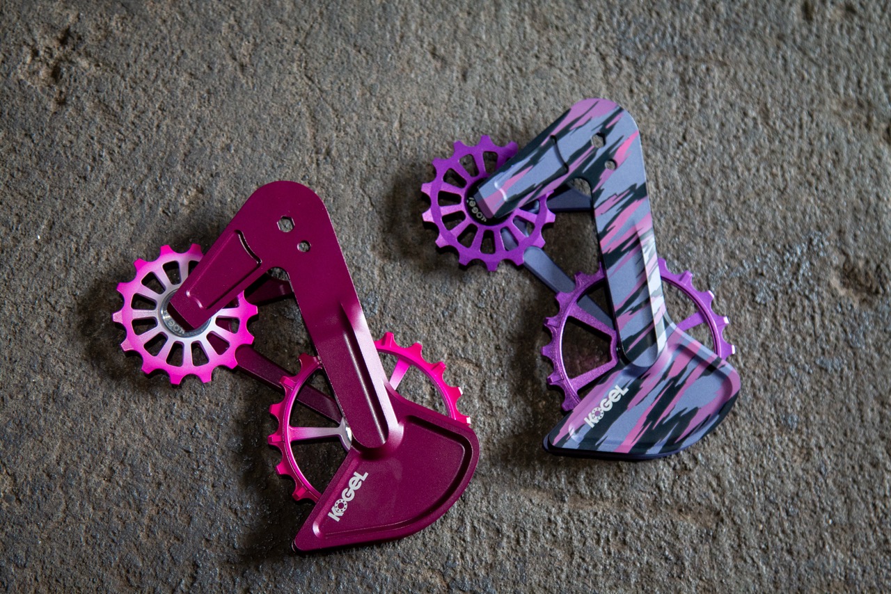 Kogel derailleur cage finish