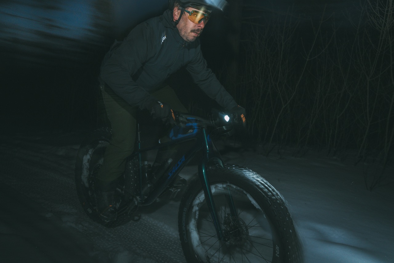 Salsa Cycles New Beargrease Fat Tire Bike night solo