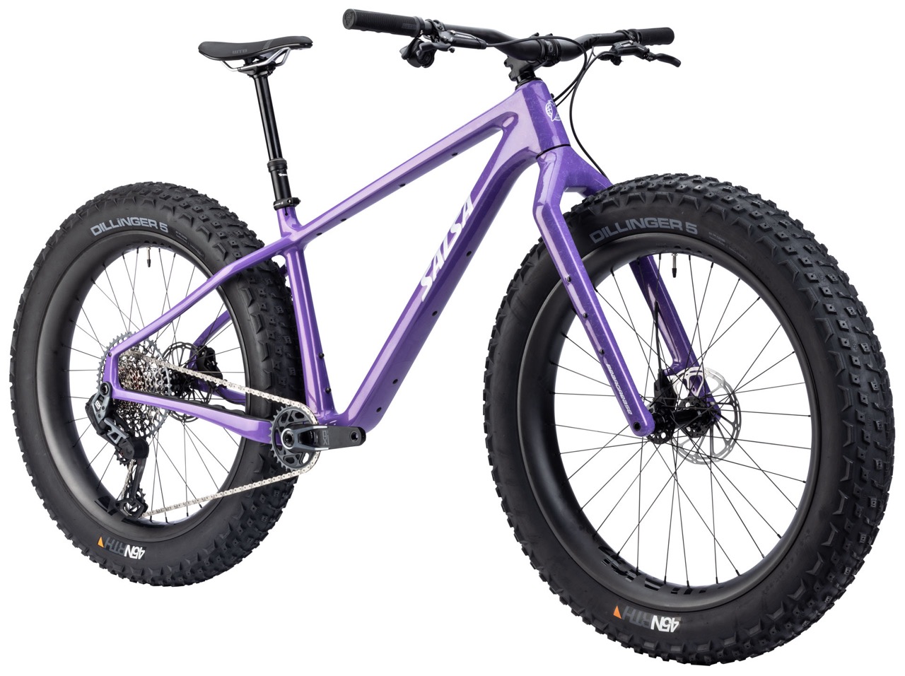 Salsa Cycles New Beargrease Fat Tire Bike purple