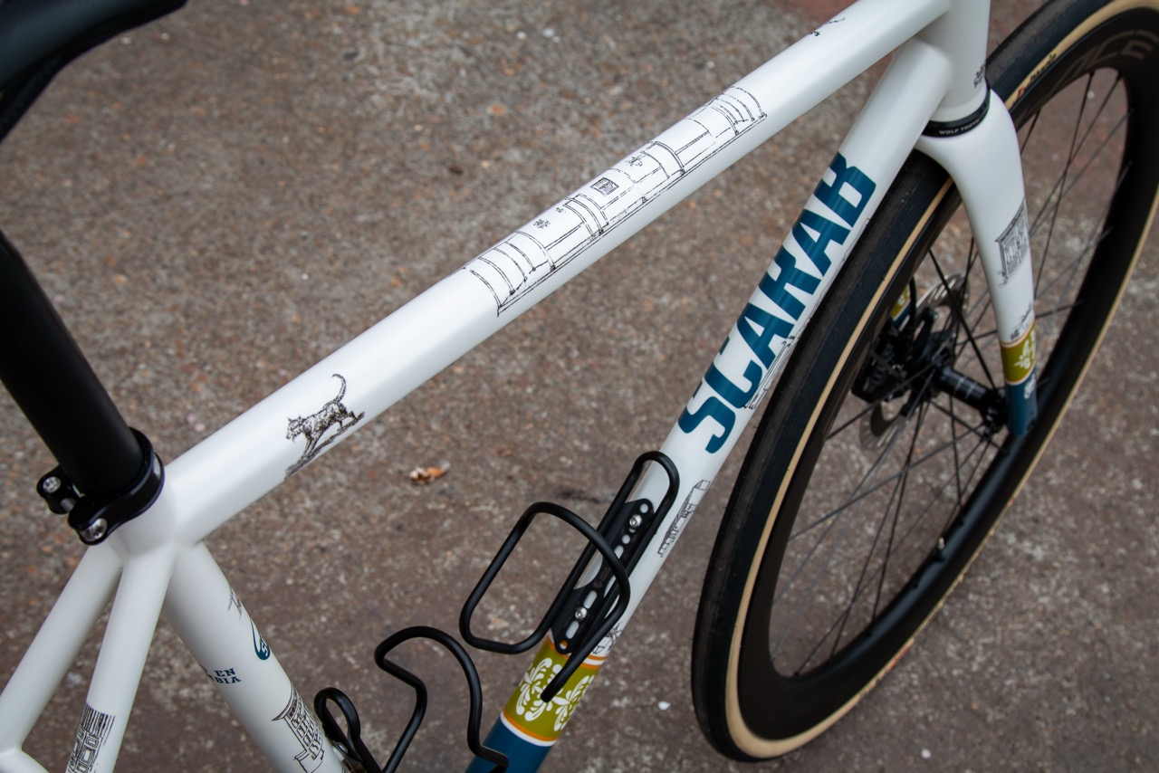 Scarab road bike ink transfer