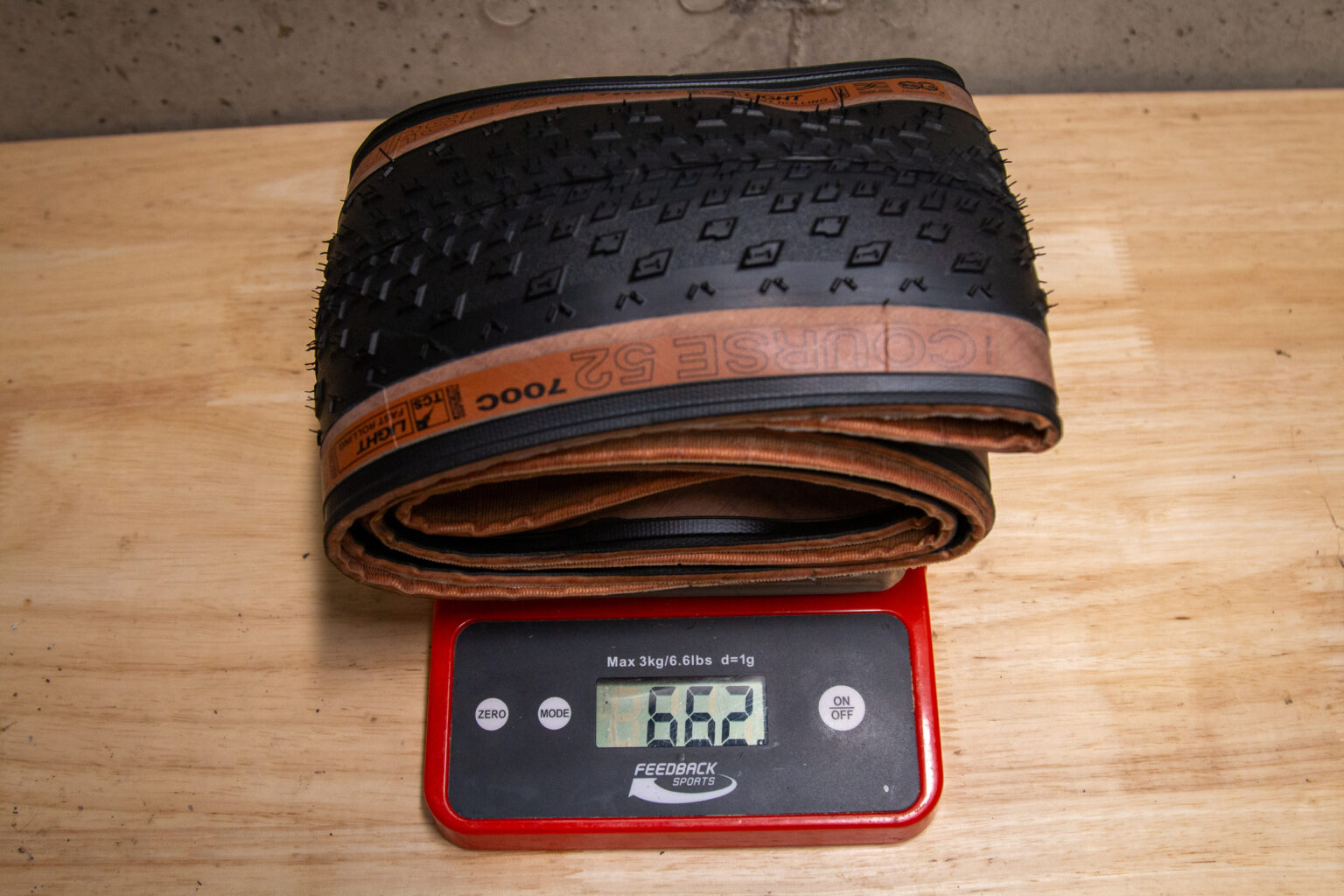 WTB Course 52  weight