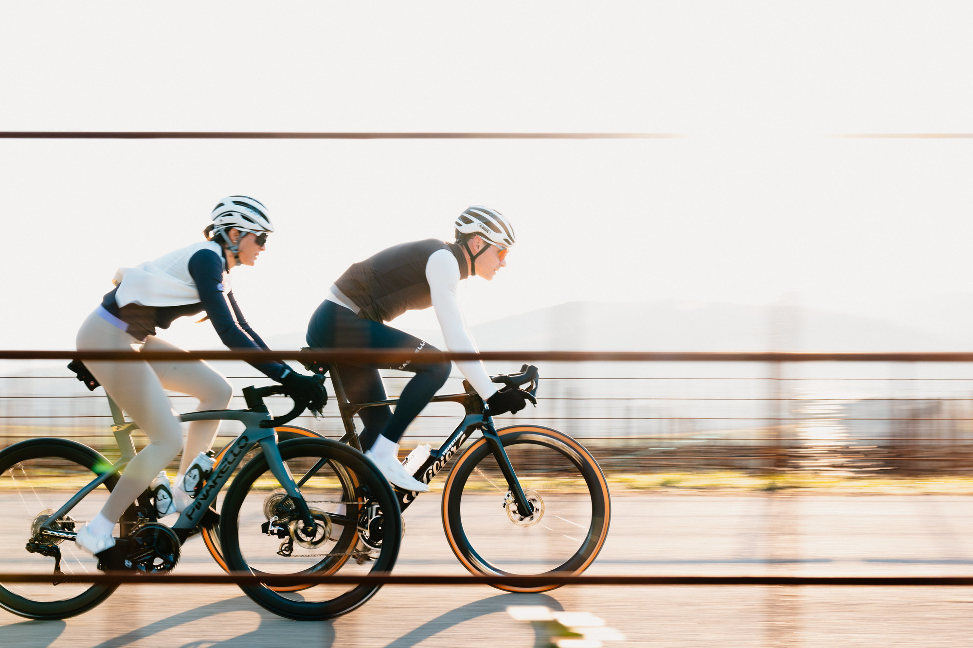 two riders wearing the new Castelli espresso 2 apparel