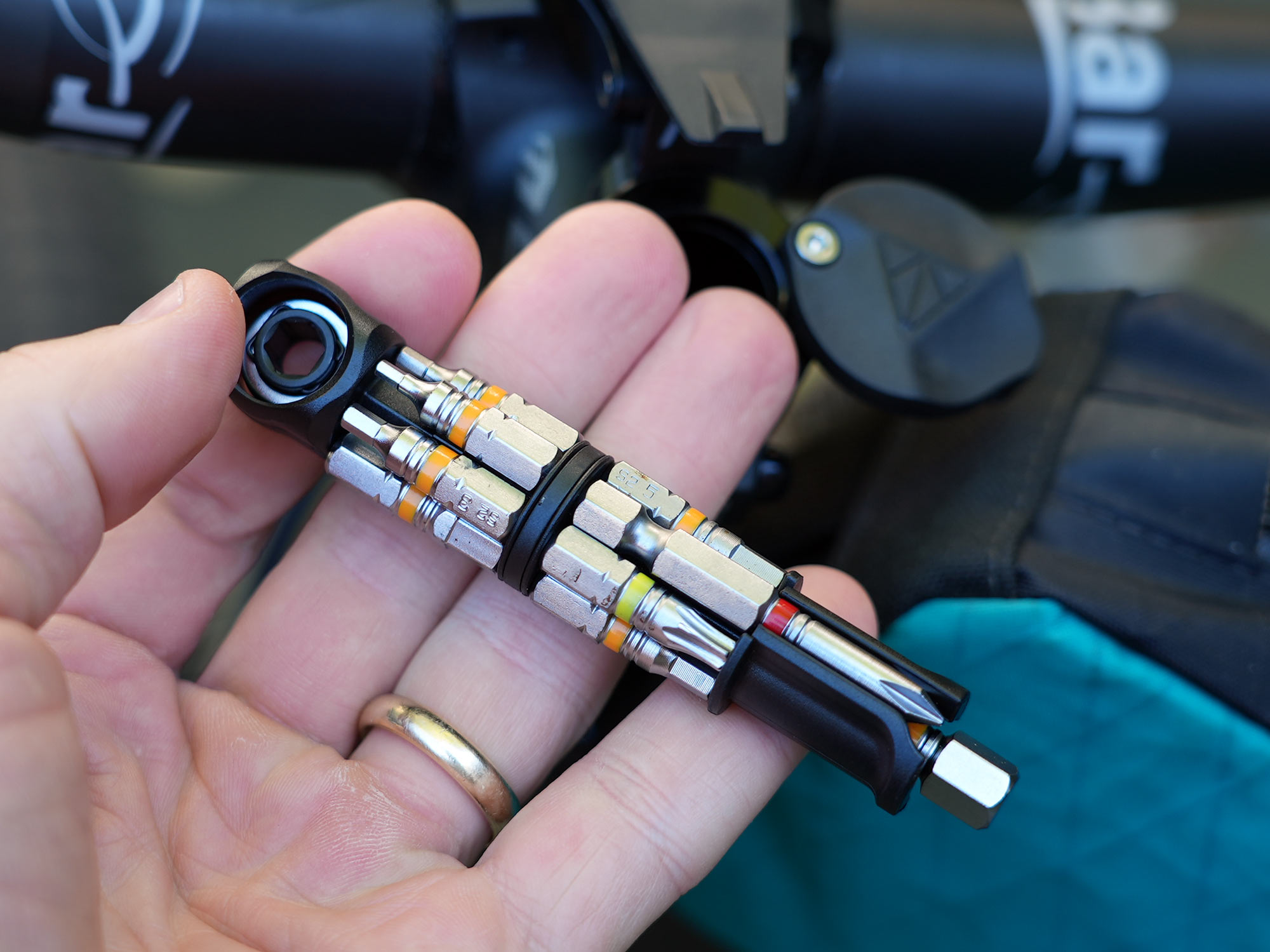 Granite Stash RT Ratchet is my Favorite On-Bike Multitool
