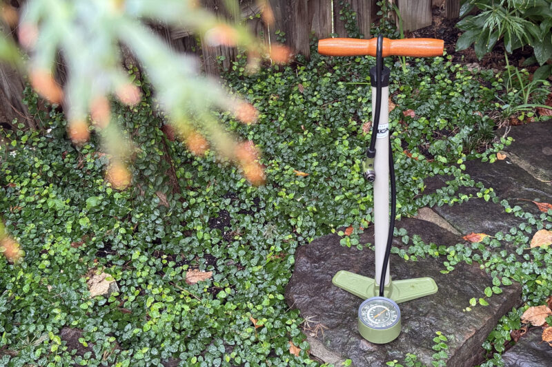 Silca Terra Floor Pump Gives Durable, Big Volume Precision