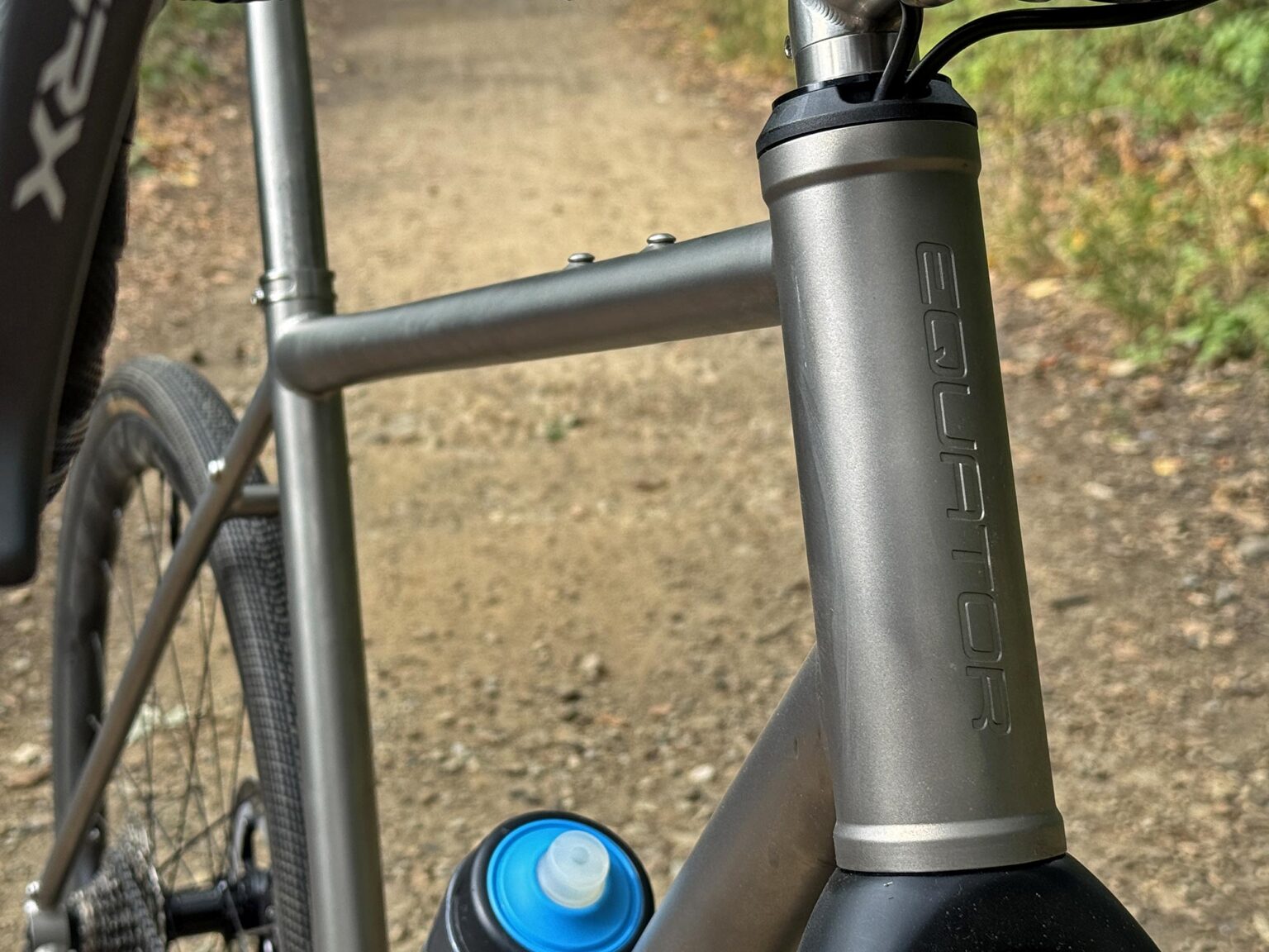 2026 Equator Sensei G4 titanium gravel bike Review: new headtube with integrated cable routing