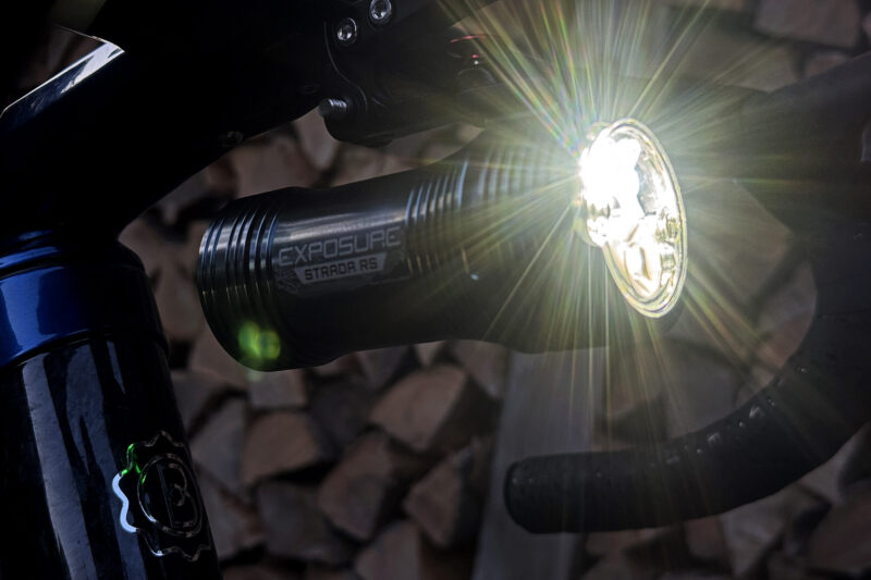Exposure Strada 13 Road Bike Headlight Gets Smart Dimming, USB-C & More Power: Review