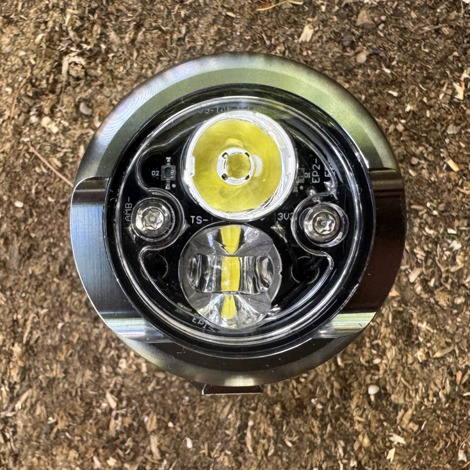 Exposure Strada RS mk13, a more powerful 1700lm compact road bike headlight: 2x LED road-specific lens
