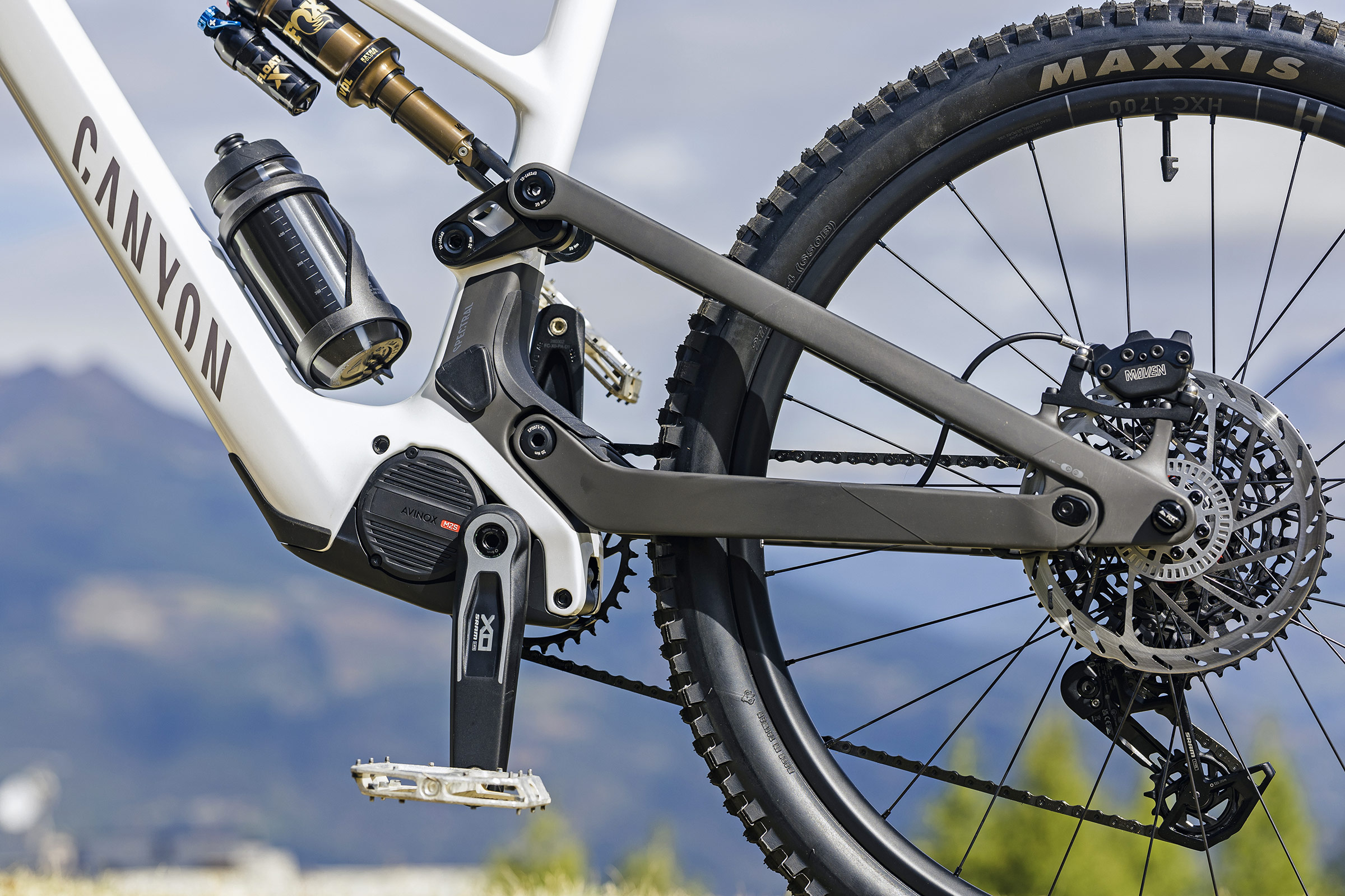Canyon Teases Light, Max Power Spectral:ON eMTB With 1500W Avinox M2S Motor