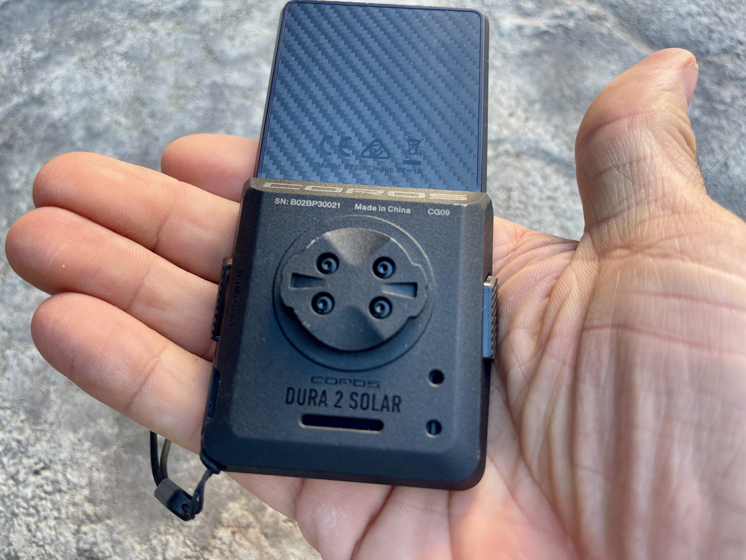 COROS DURA 2 Review outside back