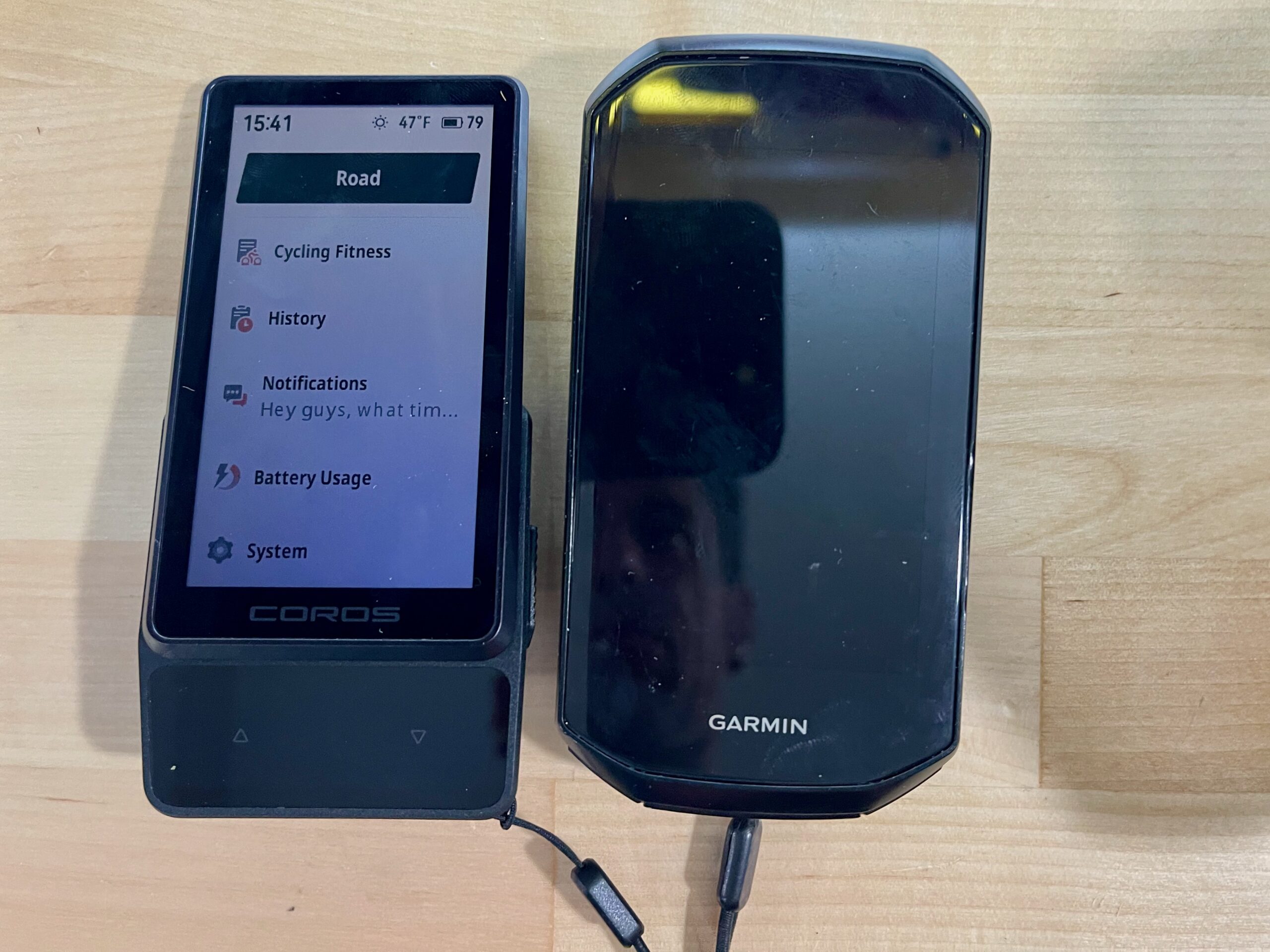 COROS DURA 2 Review vs Garmin vs side size