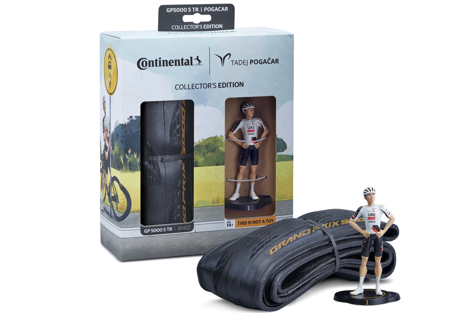 Continental and Tadej Pogačar Have Teamed Up for a Collector’s Edition Grand Prix 5000 S TR