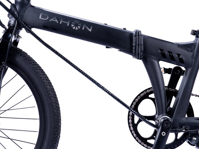 detail of the folding frame junction on the Mariner XL frame