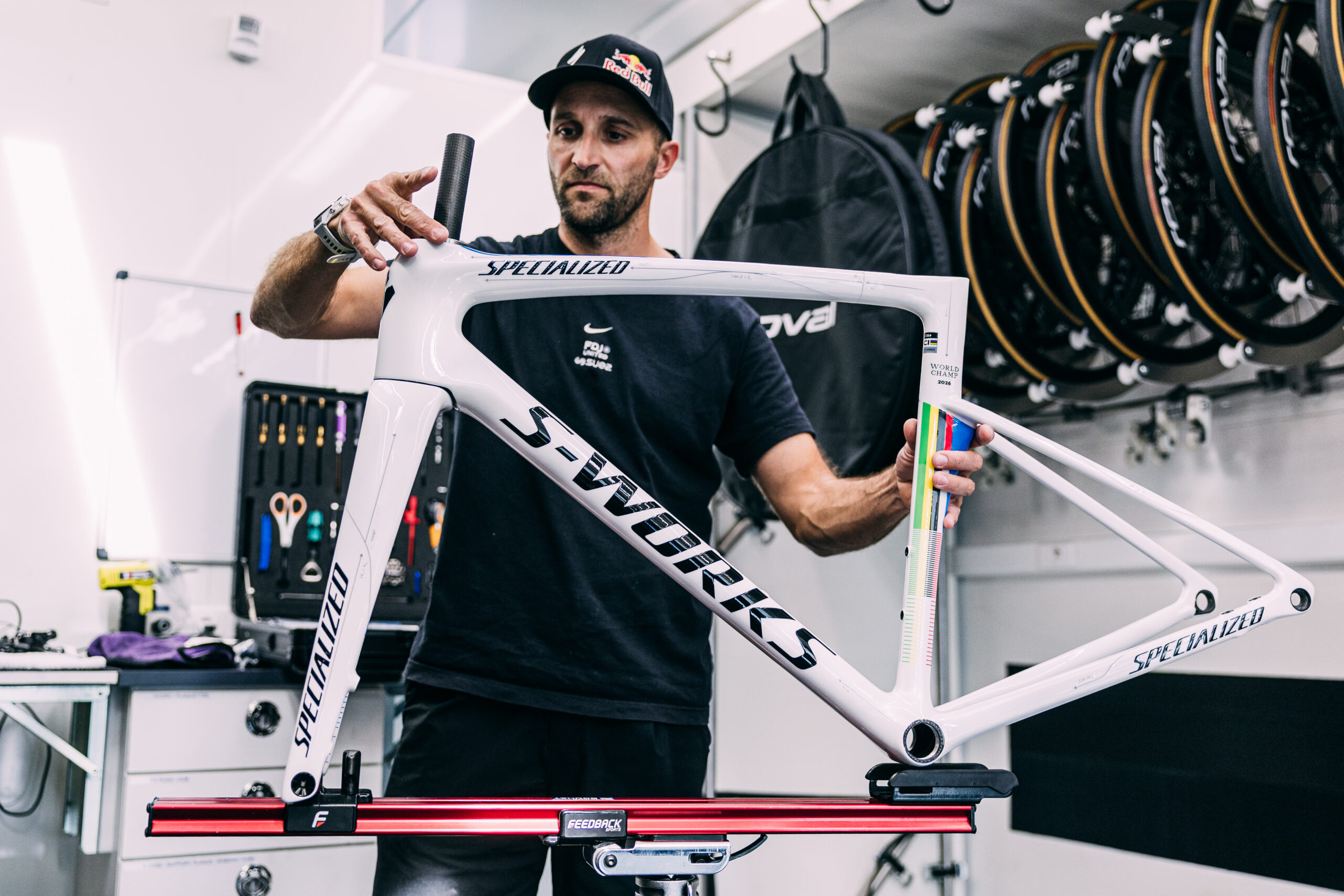 Speialized Tarmac SL9 of 2026 Road World Champion Demi Vollering